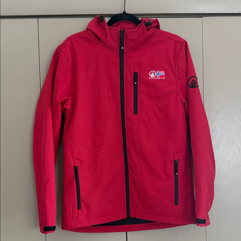 Red Performance Jacket by Rock Expedition